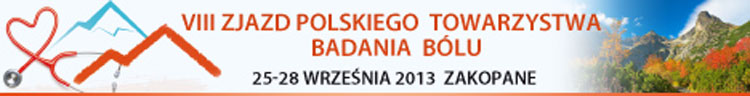 VIII Zjazd Polskiego Towarzystwa Badania Bólu